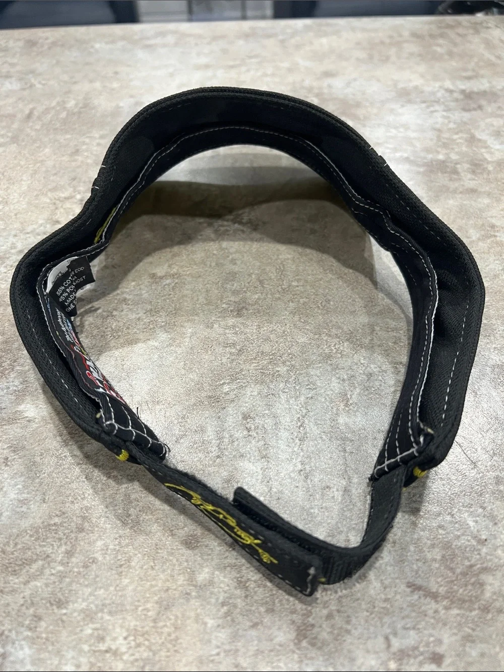 M&M's Racing Black Visor with Number 18